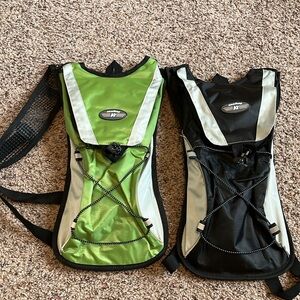 Water backpack for hiking